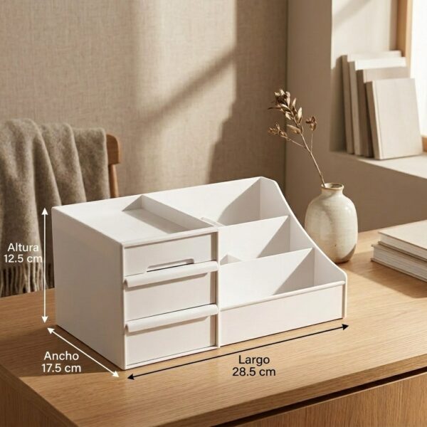 Organizador Multiusos de Escritorio con Cajones