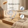 Anillo Ajustable Huellita de Mascota y Corazón en Acero Inoxidable