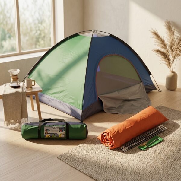 Camping Plegable para 4 Personas Impermeable