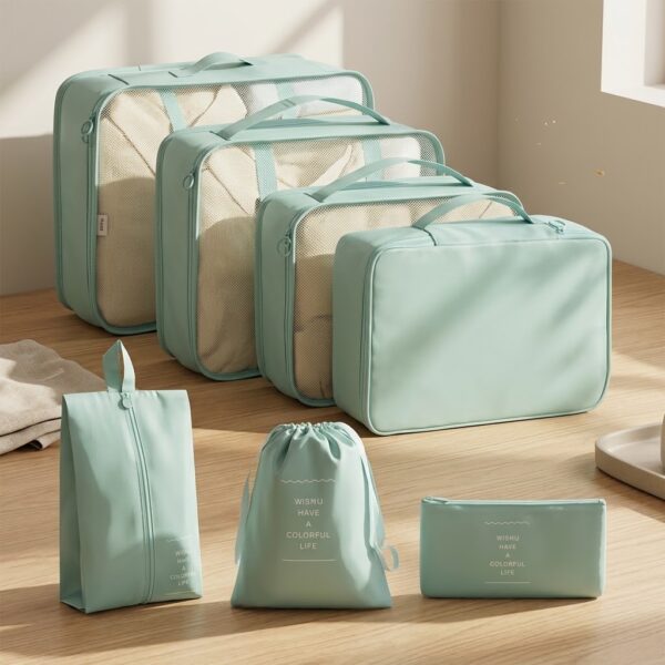 Set Premium de Organizadores de Equipaje x 7 Piezas