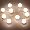 Kit de Luces LED para Espejo de Maquillaje x 10 Bombillos Regulares USB