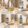 Limpiador Eléctrico de Brochas de Maquillaje 4 en 1 con Secador y Organizador